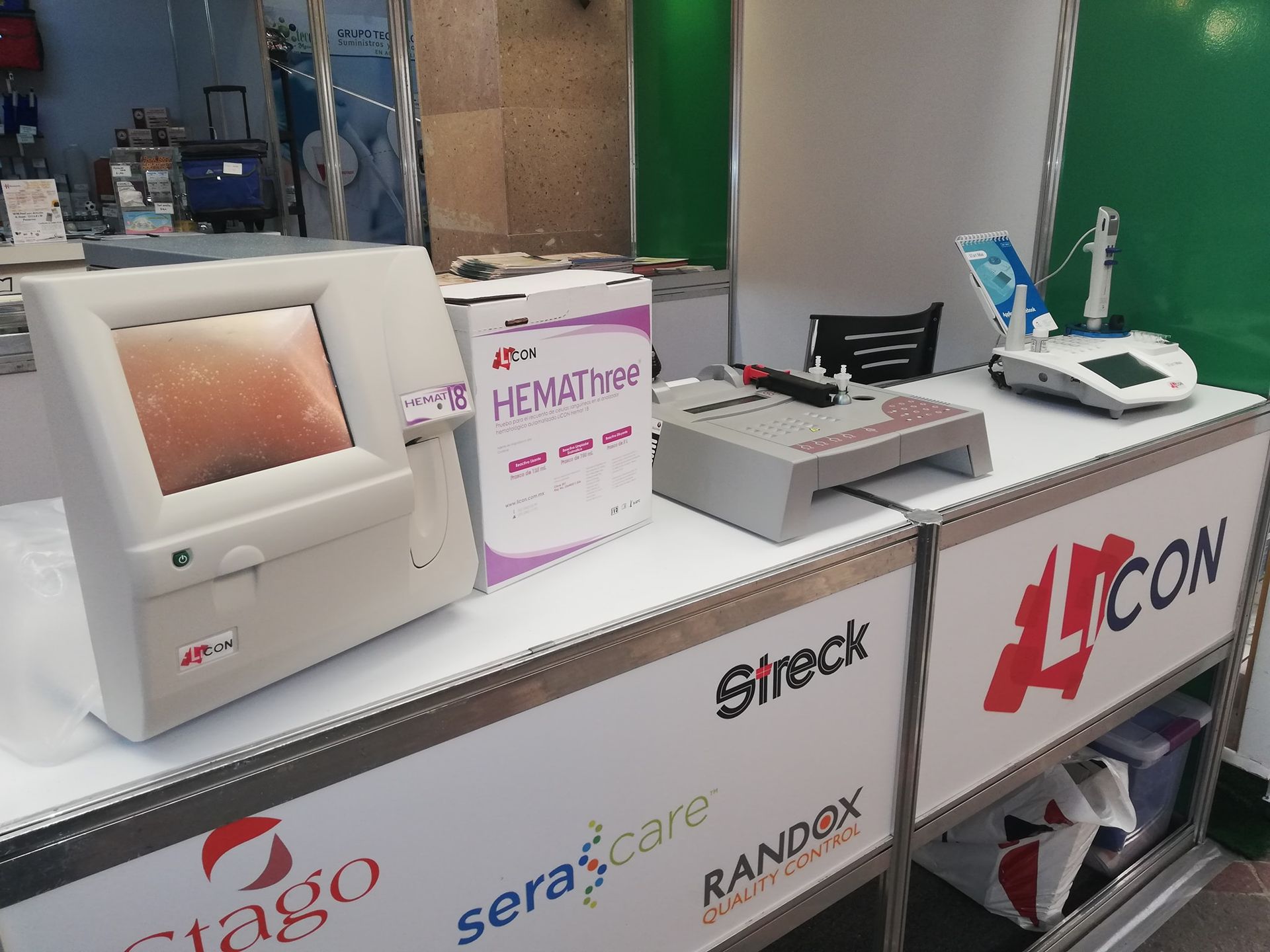 hemathree,licon, sera care, streck, stago Hematologia