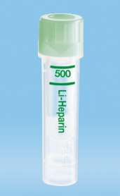 Microvette 500 Heparina Litio SARSTEDT