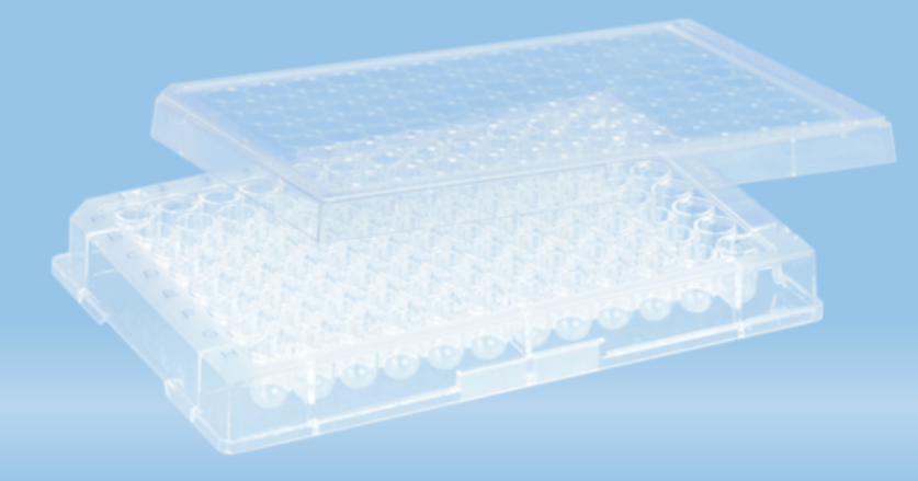 Placa microtest, PS, 96 pocillos, FR SARSTEDT