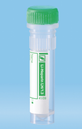 [41.1393.105] Microtubo preparado muestra de 1.3ml Heparina Litio, TR SARSTEDT