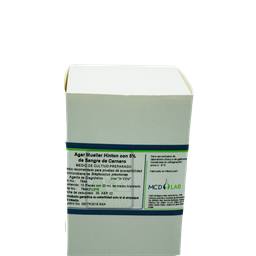 [PT7644] Agar Mueller Hinton con Sangre Pqte/10 Placas MCD LAB