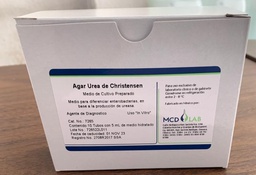 [PT7265] Agar Urea de Christensen Caja/10 Tubos MCD LAB