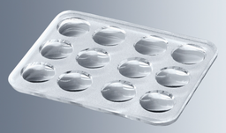 [1800003] PLACA MAZZINI DE VIDRIO CON 12 CAVIDADES Paul Marienfeld